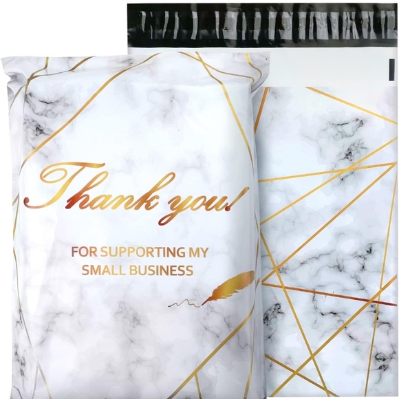 Other - 10 large marble polymailer packages